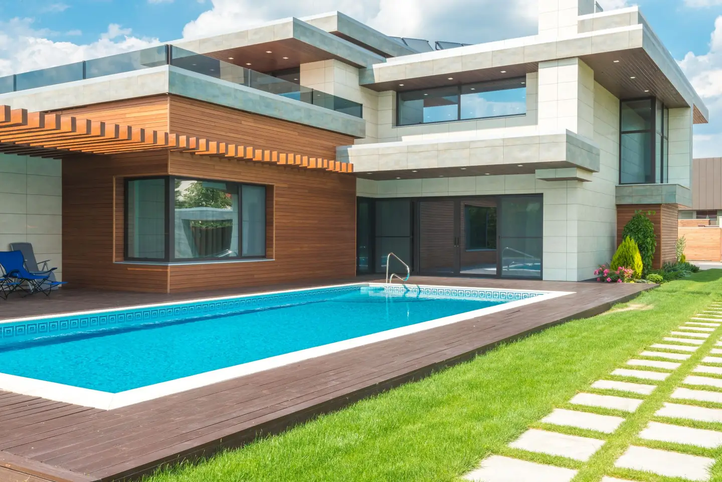 Swimming pool built in Chatsworth, NSW